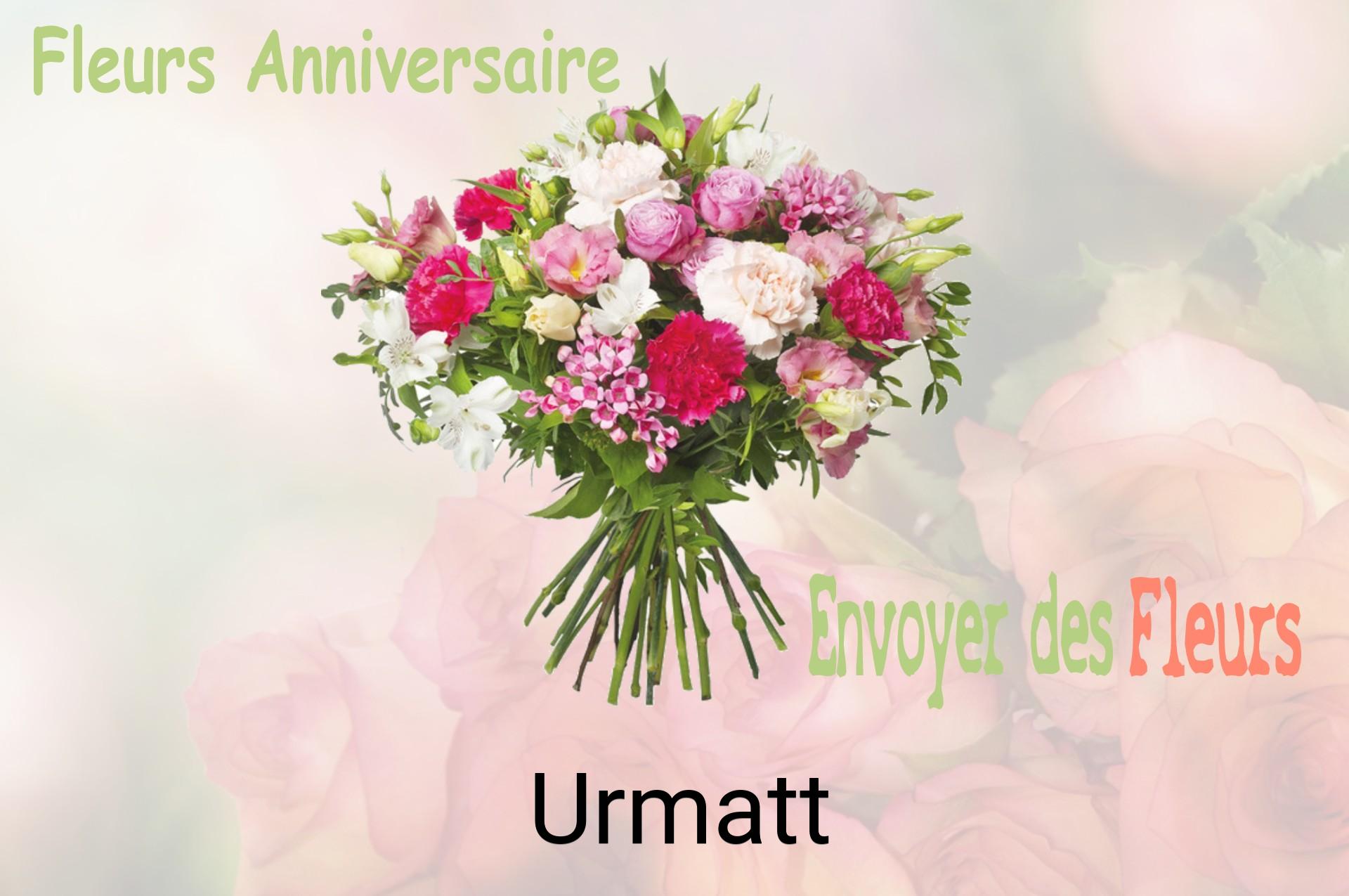 Bouquet de fleurs d’anniversaire livré à Urmatt